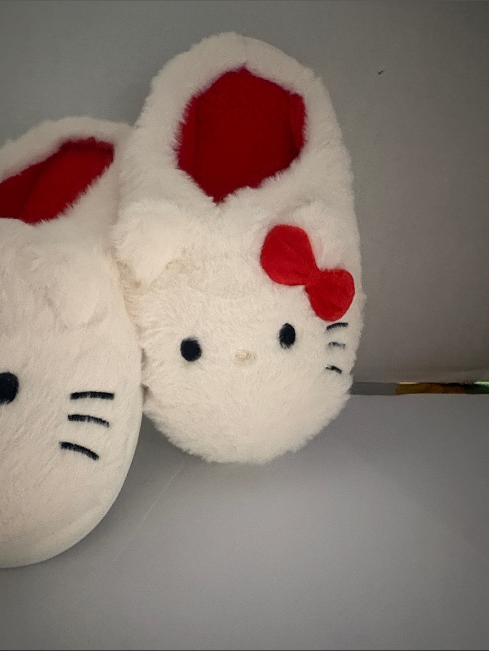 Cushion woman Slippers with Red Bow